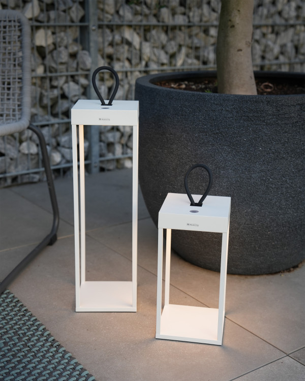 GRACE – Oplaadbare lantaarnset, wit van Sompex