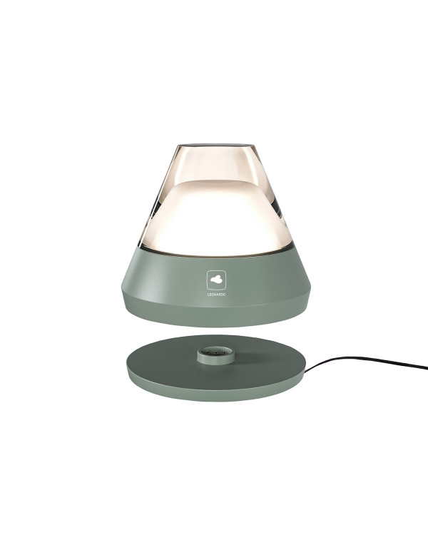 SALERNO – Olijfgroene, RGB oplaadbare tafellamp van Leonardo – afbeelding 5