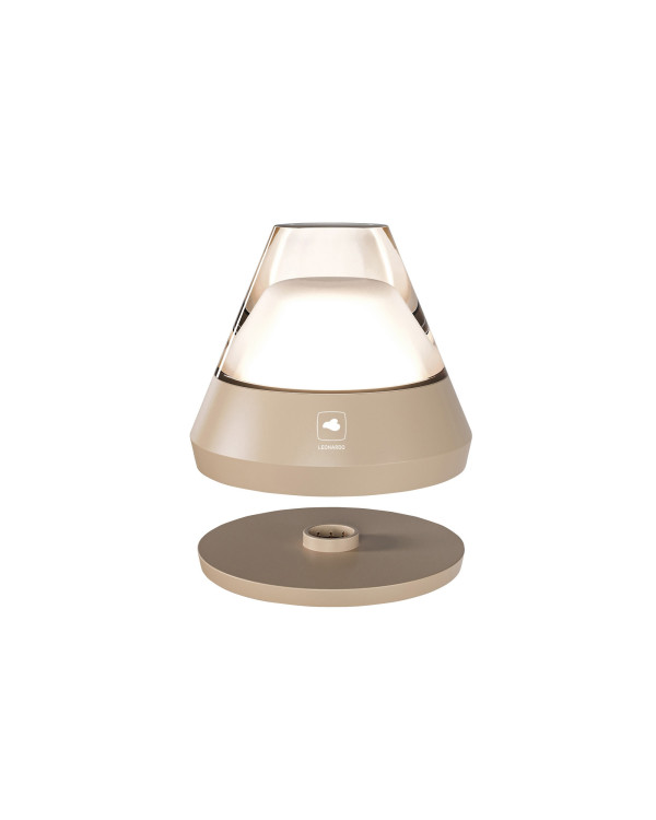 SALERNO – Zand, RGB oplaadbare tafellamp van Leonardo – afbeelding 6