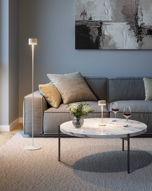 MONZA – zand, oplaadbare vloerlamp van Leonardo – afbeelding 2