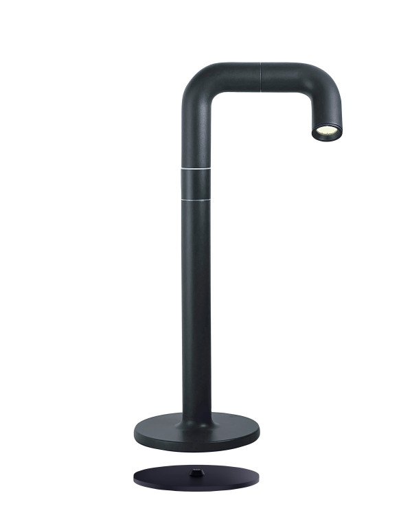 PIPE – Tafellamp op batterijen, antraciet van Sompex – afbeelding 2