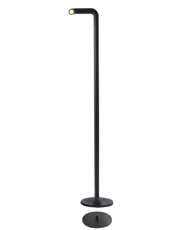 PIPE – Vloerlamp op batterijen, zwart van Sompex – afbeelding 2