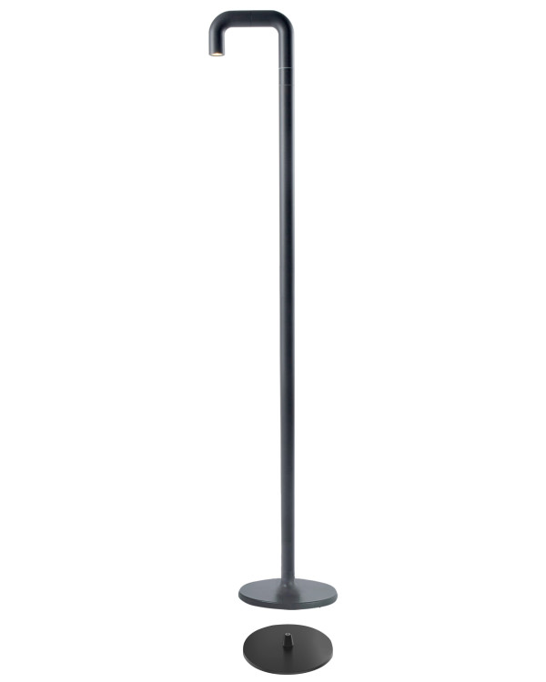 PIPE – Vloerlamp op batterijen, antraciet van Sompex – afbeelding 2