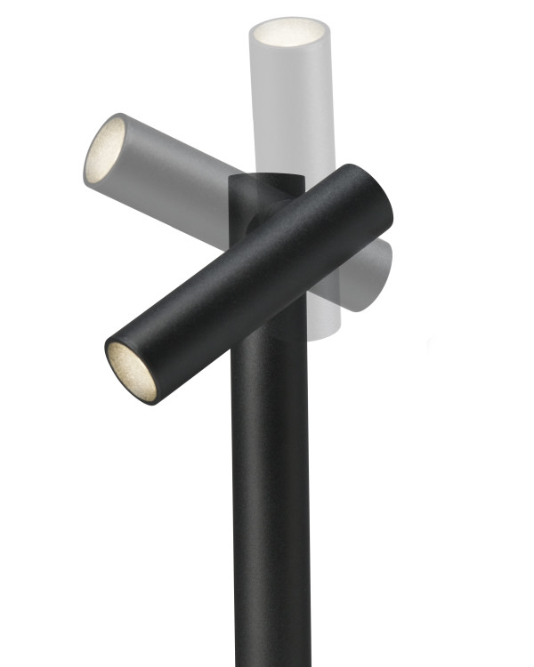 TUBO – Staande lamp, zwart van Sompex – afbeelding 3