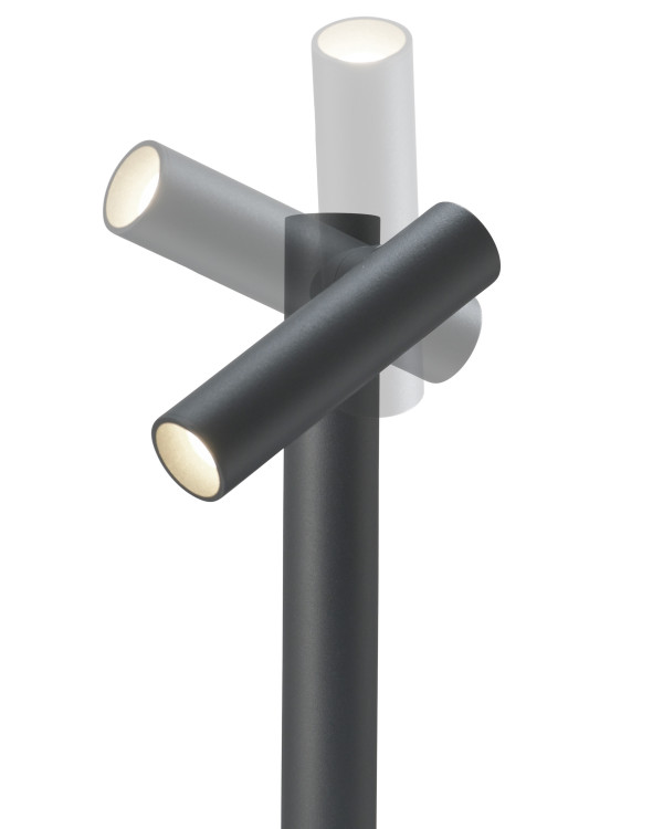 TUBO – Staande lamp, antraciet van Sompex – afbeelding 3