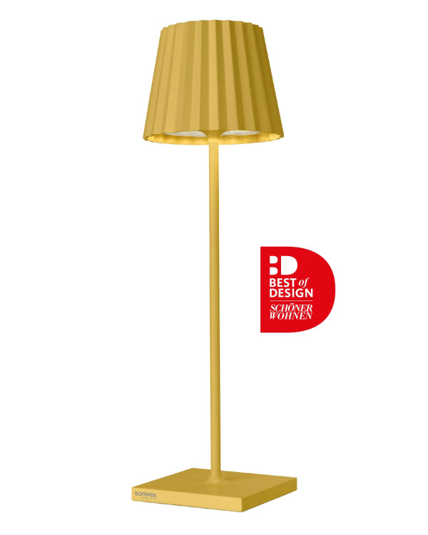TROLL 2.0 – Buitenlamp, geel van Sompex – afbeelding 3