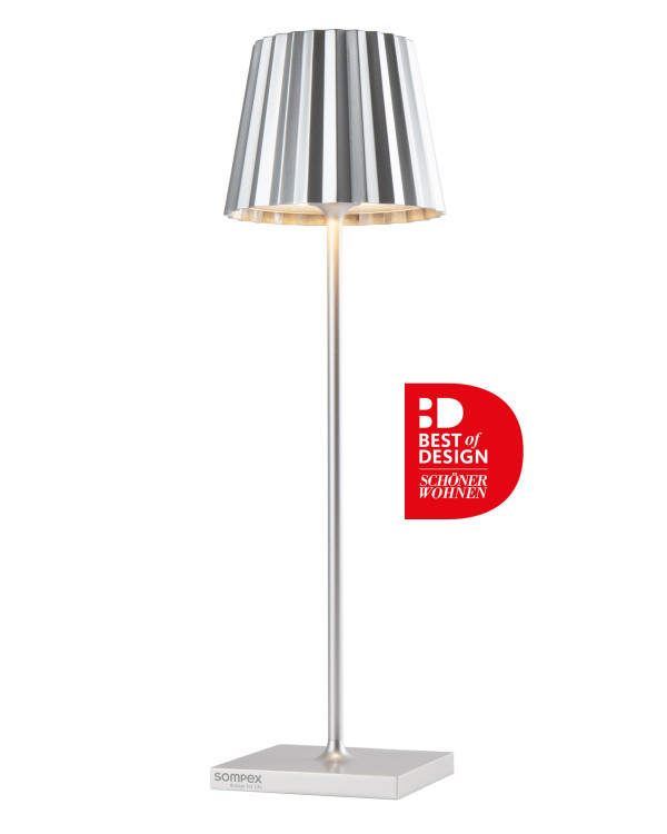 TROLL 2.0 – Buitenlamp, zilver van Sompex – afbeelding 3