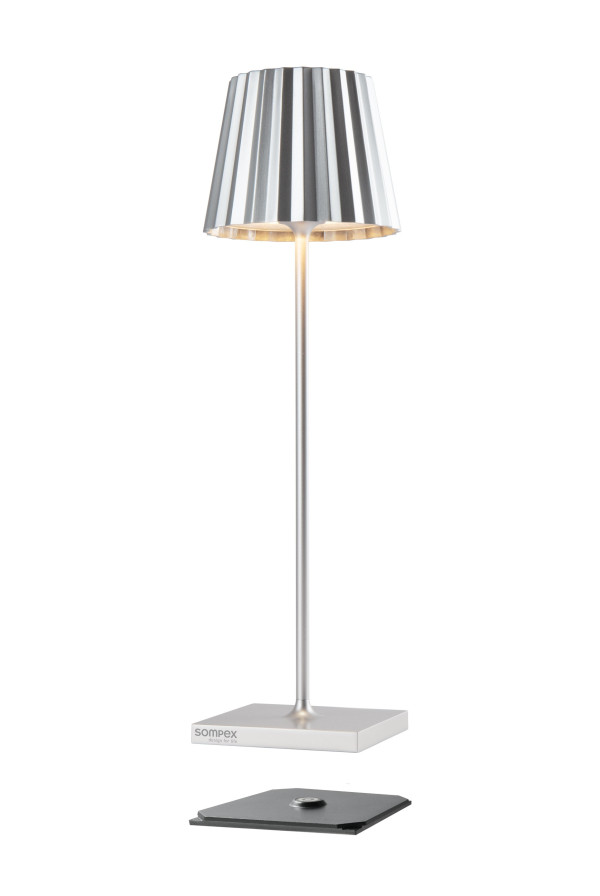 TROLL 2.0 – Buitenlamp, zilver van Sompex – afbeelding 2