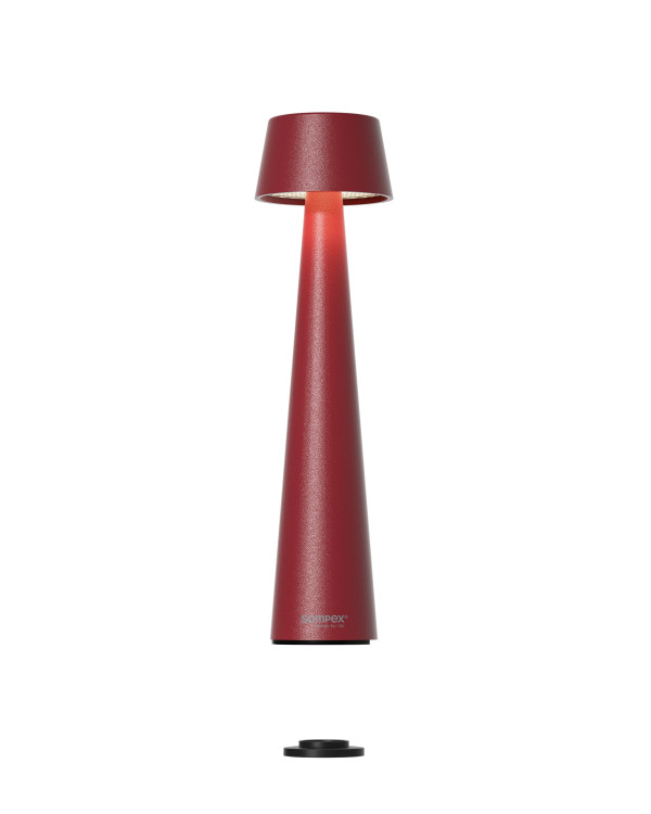 MONO – Buiten tafellamp, rood van Sompex – afbeelding 3