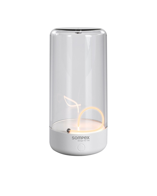 PULSE – wit, oplaadbare tafellamp van Sompex – afbeelding 4