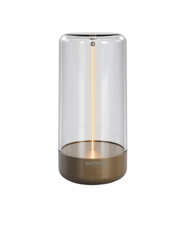 PULSE – goud, oplaadbare tafellamp van Sompex – afbeelding 3