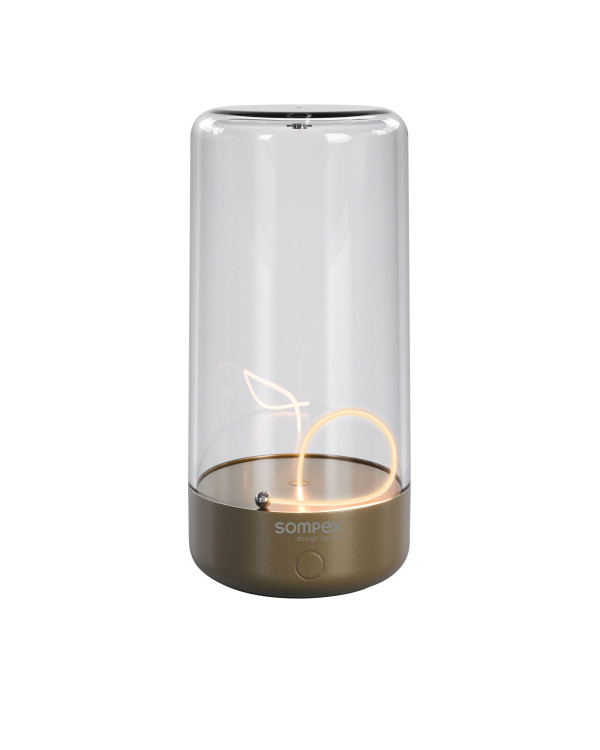 PULSE – goud, oplaadbare tafellamp van Sompex – afbeelding 2