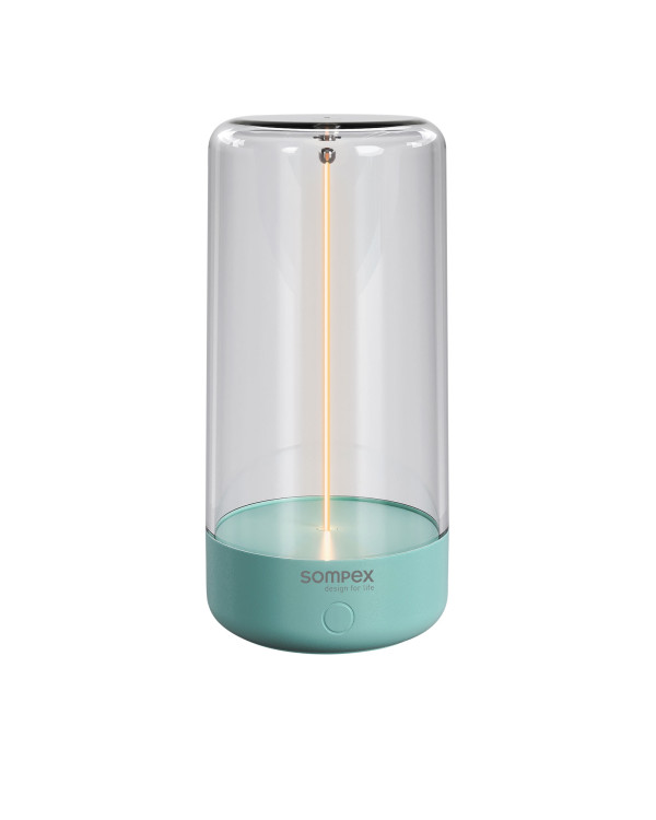 PULSE – turquoise, oplaadbare tafellamp van Sompex – afbeelding 3