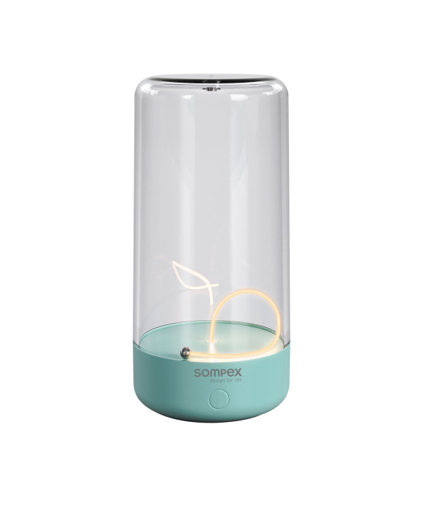 PULSE – turquoise, oplaadbare tafellamp van Sompex – afbeelding 2