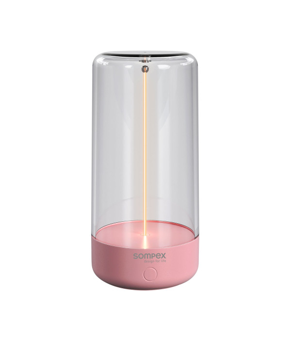 PULSE – roze, oplaadbare tafellamp van Sompex – afbeelding 3