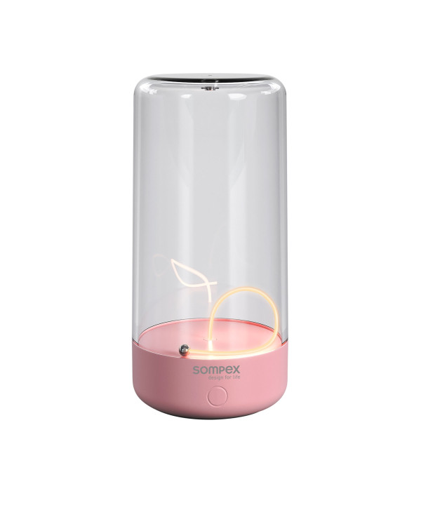 PULSE – roze, oplaadbare tafellamp van Sompex – afbeelding 2
