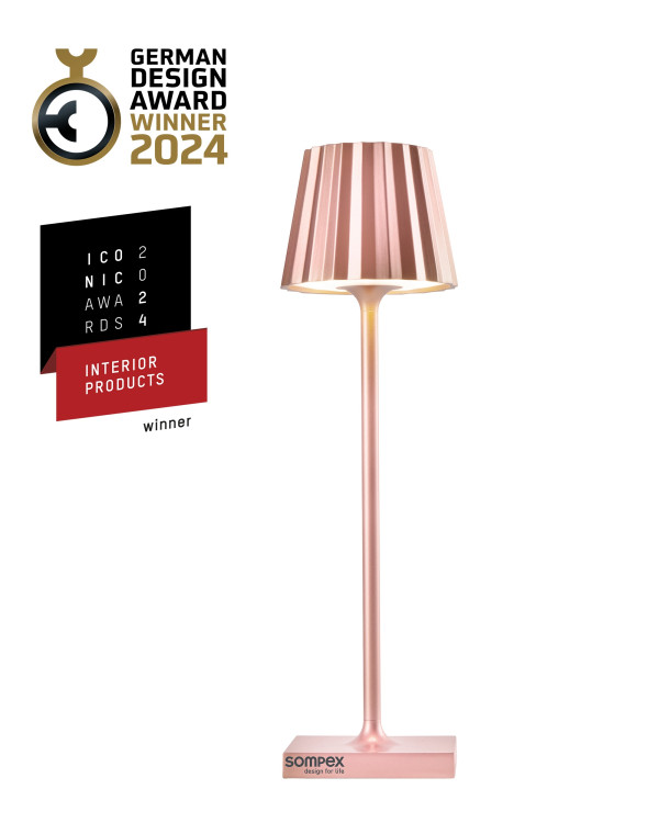 TROLL NANO – Buitenlamp Roségoud van Sompex – afbeelding 4