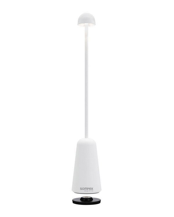 MINIMAX – witte, oplaadbare tafellamp van Sompex – afbeelding 3