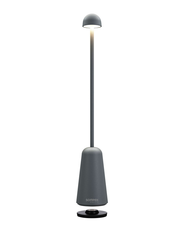 MINIMAX – grijs, oplaadbare tafellamp van Sompex – afbeelding 3