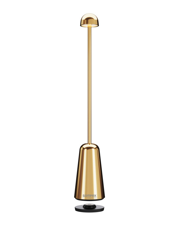 MINIMAX – gouden, oplaadbare tafellamp van Sompex – afbeelding 2