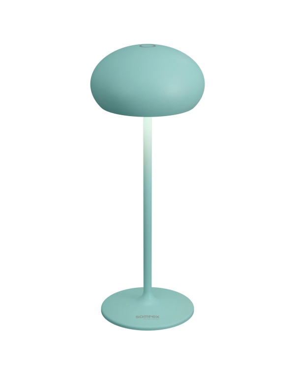 PEBBLE – Turquoise, oplaadbare tafellamp