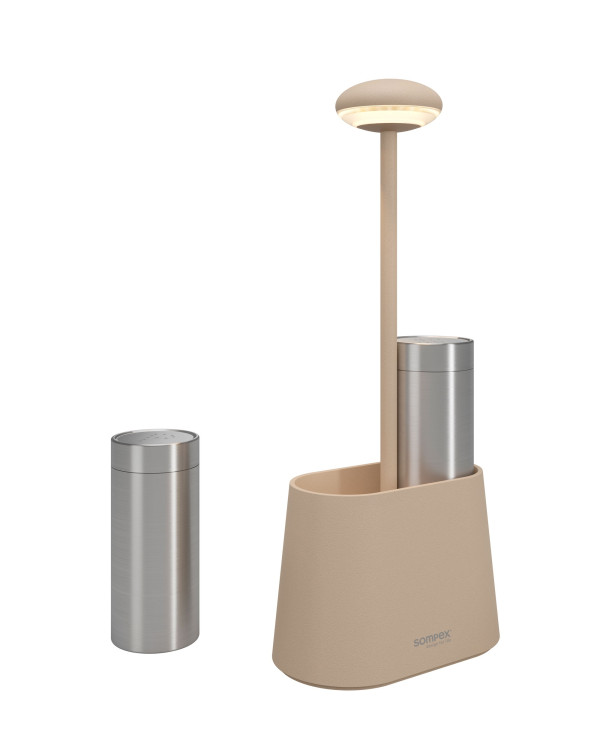 HEURECA – zand, oplaadbare tafellamp van Sompex – afbeelding 3