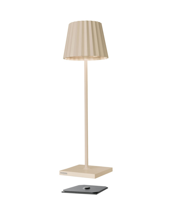 TROLL RC – zand, oplaadbare tafellamp van Sompex – afbeelding 2