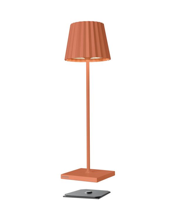TROLL RC – oranje, oplaadbare tafellamp van Sompex – afbeelding 2