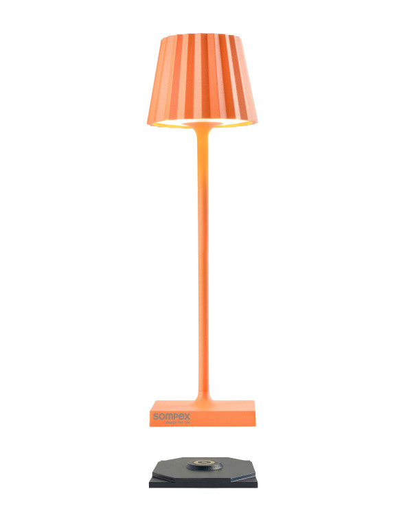 TROLL NANO RC – oranje, oplaadbare tafellamp van Sompex – afbeelding 3