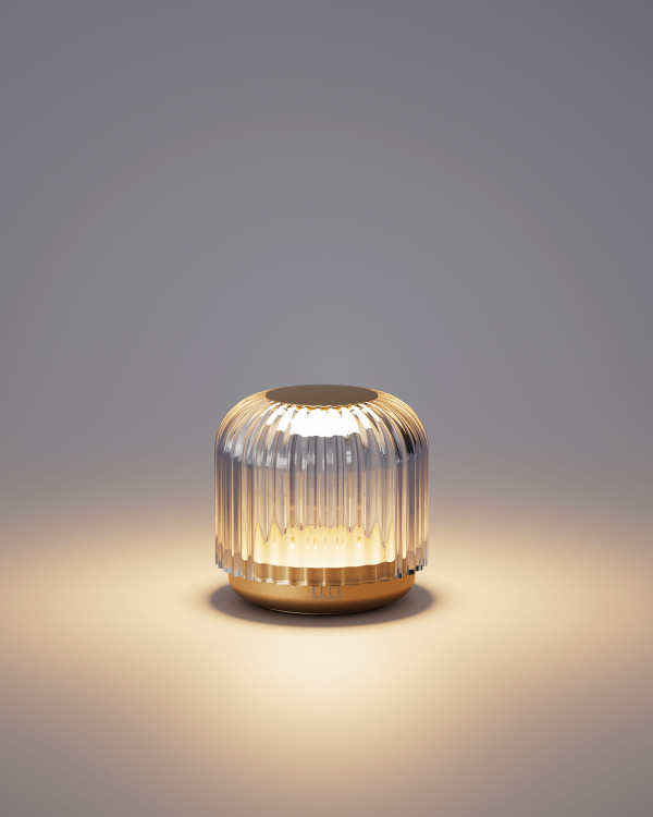 GRENELLE – goud mat, oplaadbare tafellamp van Elle Decoration – afbeelding 2