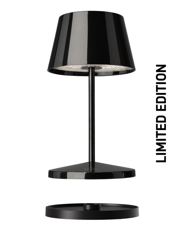 SEOUL 2.0 – black series, Akku-Tischleuchte van Villeroy & Boch