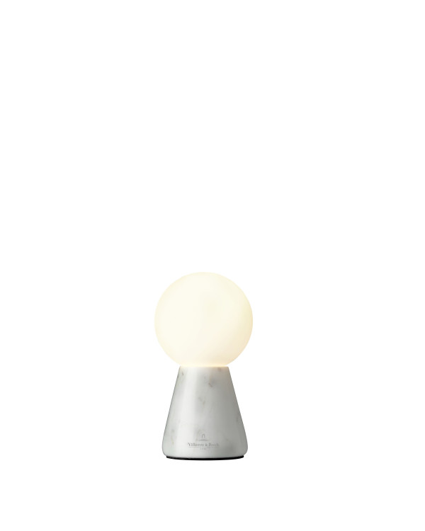 CARRARA – wit, marmeren tafellamp 13 cm van Villeroy & Boch – afbeelding 2