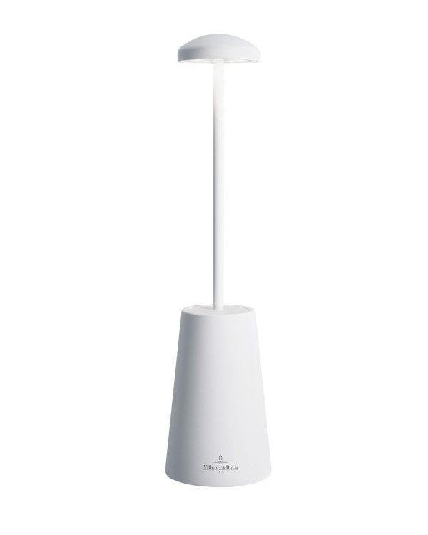SIENA – Witte, oplaadbare tafellamp van Villeroy & Boch – afbeelding 3