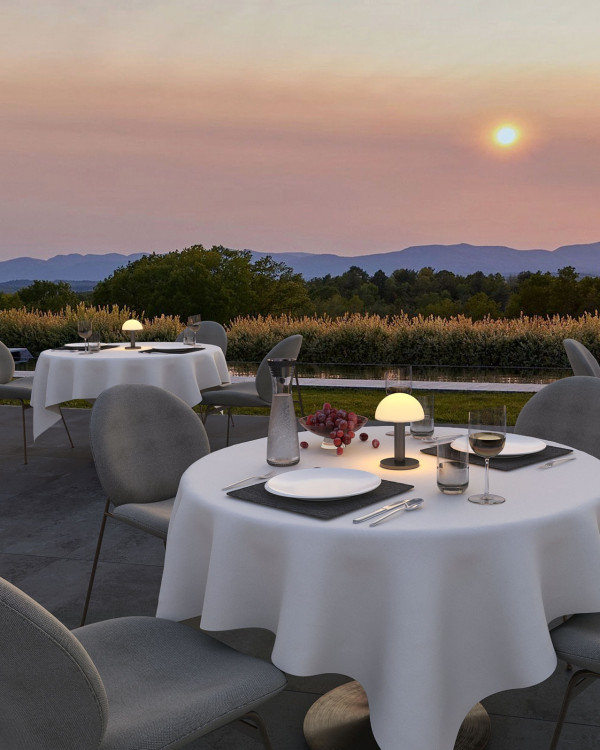 BERGAMO – Zand, oplaadbare tafellamp van Villeroy & Boch – afbeelding 2