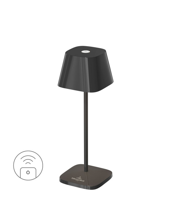 NEAPEL MICRO RC – zwart keramiek, oplaadbare tafellamp van Villeroy & Boch – afbeelding 4