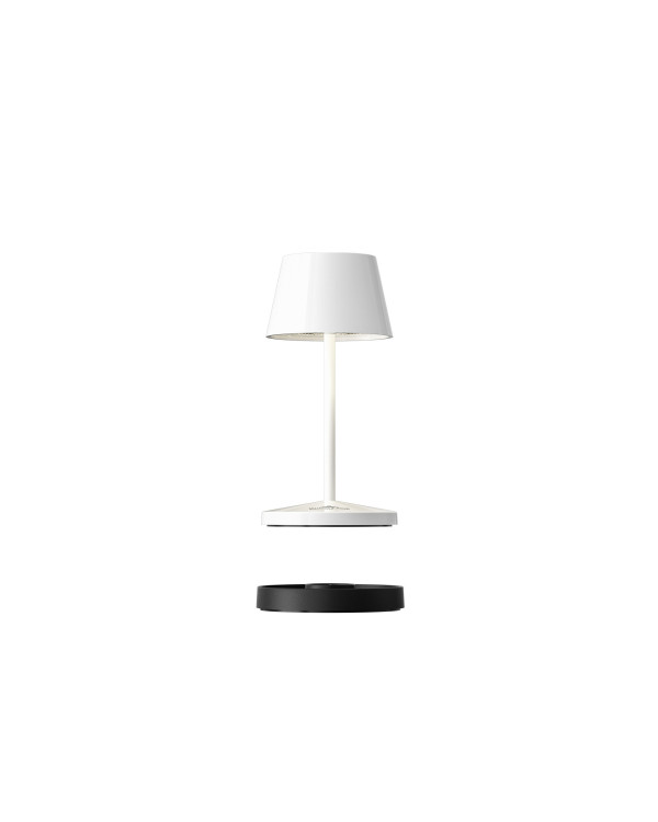 SEOUL NANO – Ivoorkleurig keramiek, oplaadbare tafellamp van Villeroy & Boch – afbeelding 3