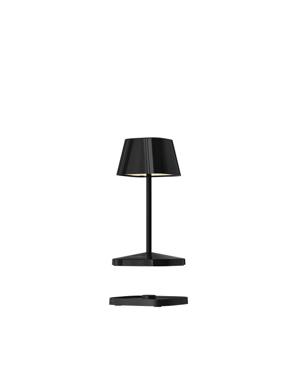 NEAPEL NANO – Zwart keramiek, oplaadbare tafellamp van Villeroy & Boch – afbeelding 3