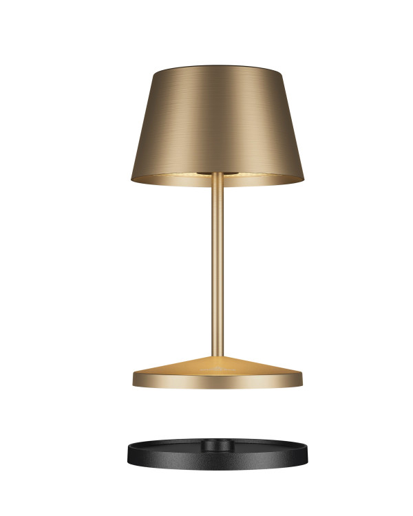SEOUL RC – geborsteld gouden, oplaadbare tafellamp van Villeroy & Boch – afbeelding 3