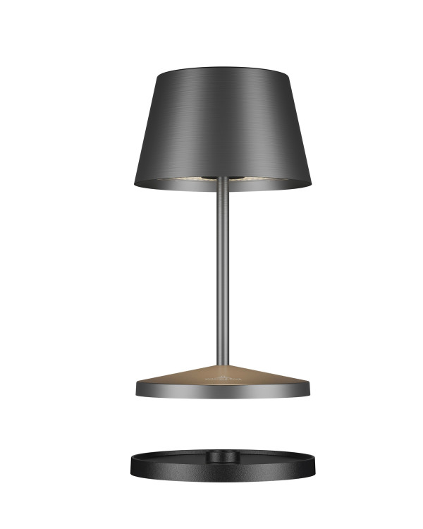 SEOUL RC – grafiet geborsteld, oplaadbare tafellamp van Villeroy & Boch – afbeelding 2