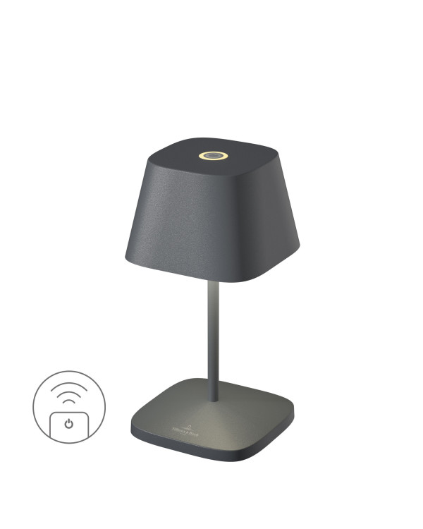 NEAPEL RC – antraciet, oplaadbare tafellamp van Villeroy & Boch – afbeelding 3