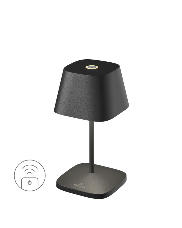 NEAPEL RC – zwart, oplaadbare tafellamp van Villeroy & Boch – afbeelding 3