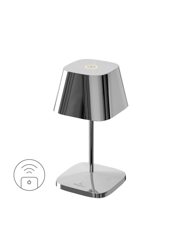 NEAPEL RC – chroom, oplaadbare tafellamp van Villeroy & Boch – afbeelding 4