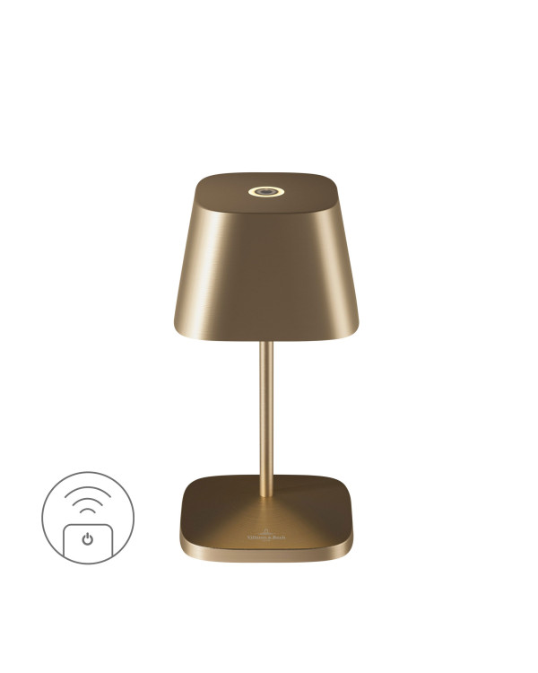NEAPEL RC – geborsteld goud, oplaadbare tafellamp van Villeroy & Boch – afbeelding 4