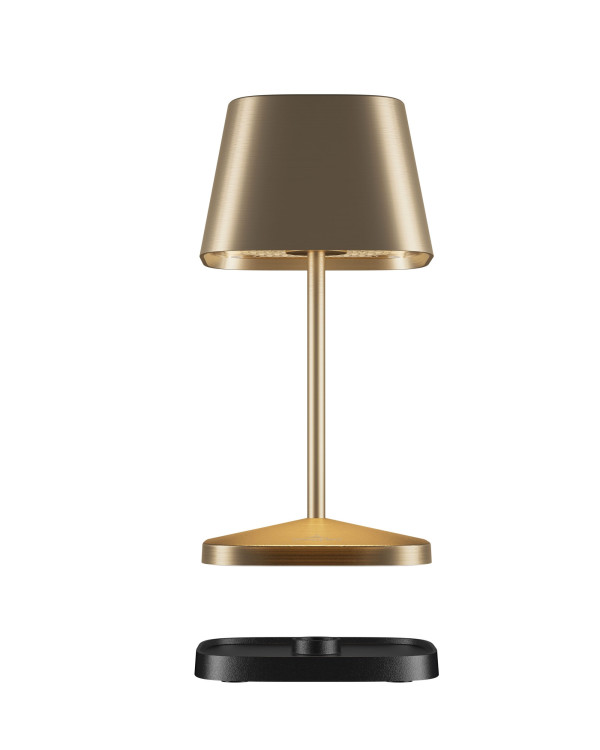 NEAPEL RC – geborsteld goud, oplaadbare tafellamp van Villeroy & Boch – afbeelding 3