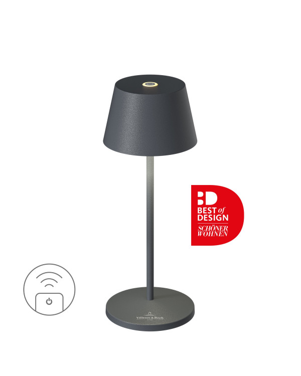 SEOUL MICRO RC – antraciet, oplaadbare tafellamp van Villeroy & Boch – afbeelding 3