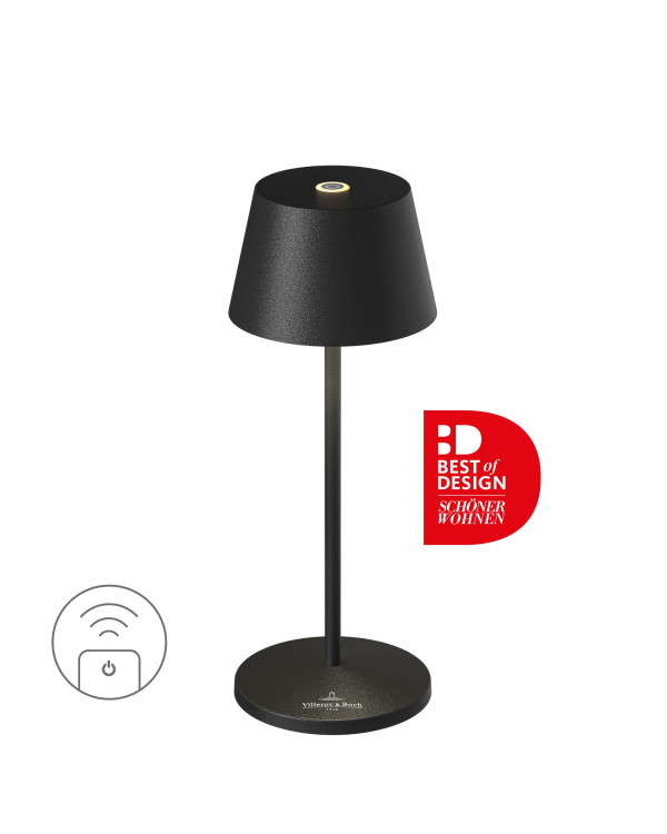 SEOUL MICRO RC – zwart, oplaadbare tafellamp van Villeroy & Boch – afbeelding 3