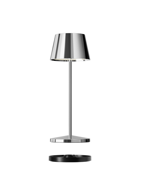 SEOUL MICRO RC – chroom, oplaadbare tafellamp van Villeroy & Boch – afbeelding 2
