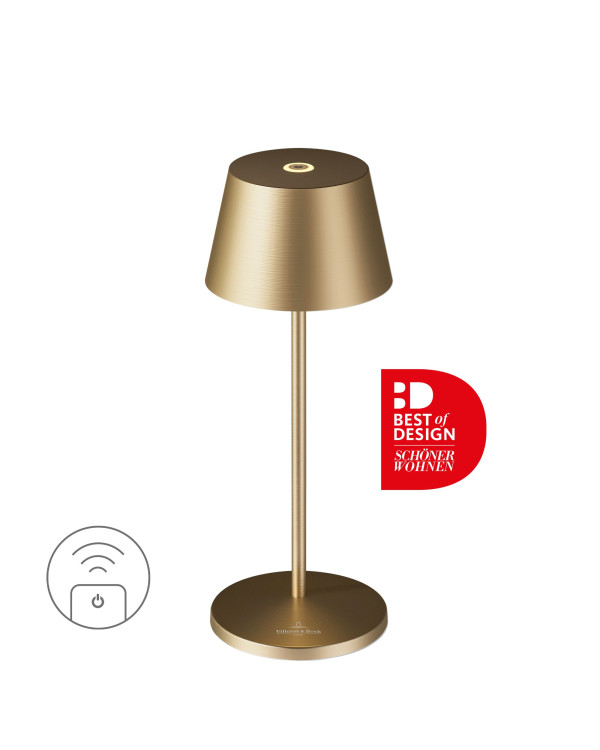 SEOUL MICRO RC – geborsteld goud, oplaadbare tafellamp van Villeroy & Boch – afbeelding 3