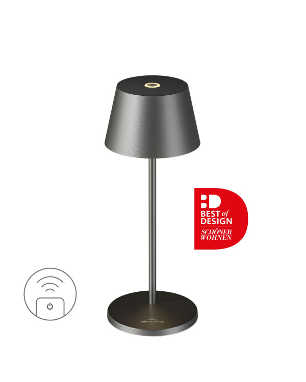 SEOUL MICRO RC – grafiet geborsteld, oplaadbare tafellamp van Villeroy & Boch – afbeelding 4