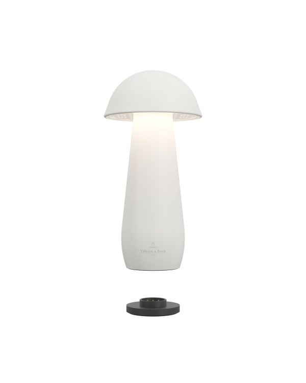 MODENA – 16cm, wit, oplaadbare tafellamp van Villeroy & Boch